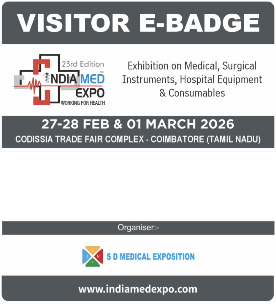 India Med Expo 2026 23rd Addition